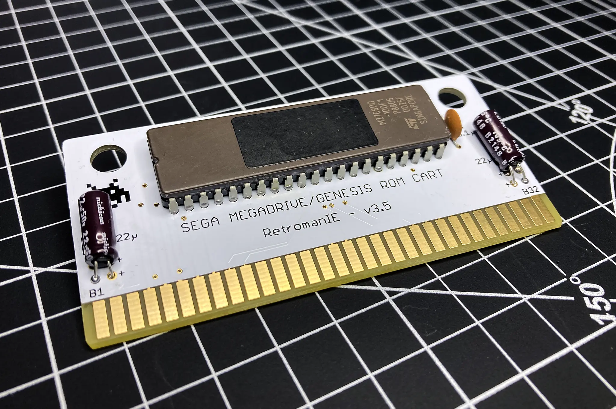 SEGA Mega Drive / Genesis Cartridge PCB v3.5 – Gadunky